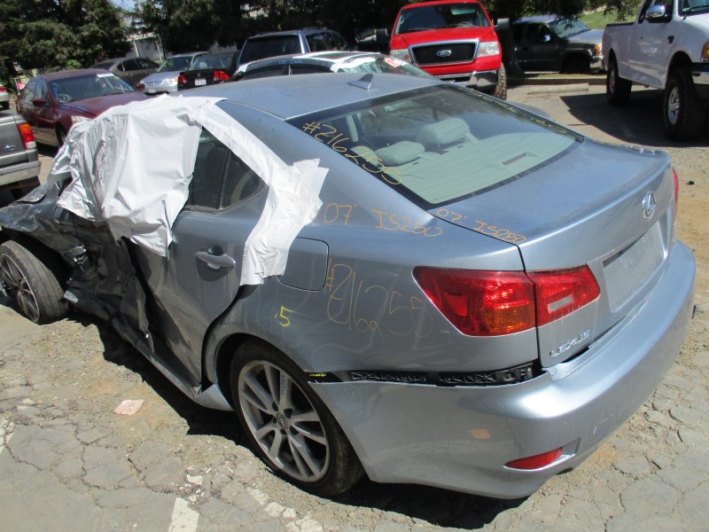 2007 LEXUS IS250 BABY BLUE 2.5L AT Z16255 RANCHO LEXUS RECYCLING